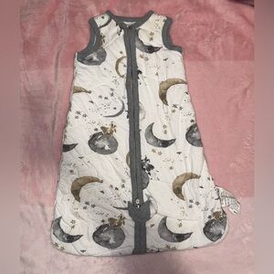 BURT’S BEES SACK Cozy Moon and Stars Kids Pajamas size S excellent conditions